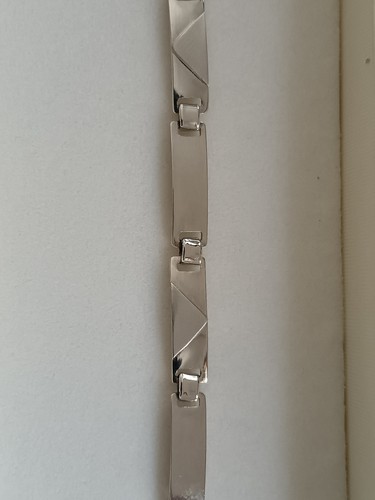 Bracciale uomo oro bianco - bracciale,