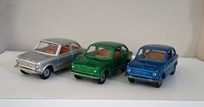 Mebetoys Lotto 3 Fiat 850 Art A-1 Scala 1/43 Restaurate