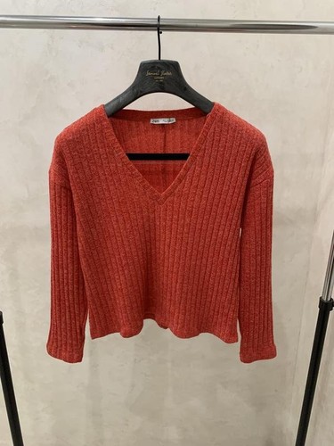 Maglione donna zara rosso - donna,