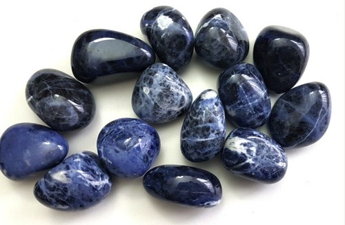 Minerali pietra sodalitee - , blu