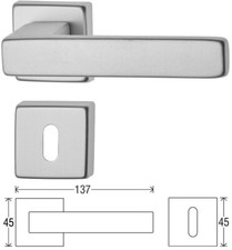 COPPIA MANIGLIA PER PORTA