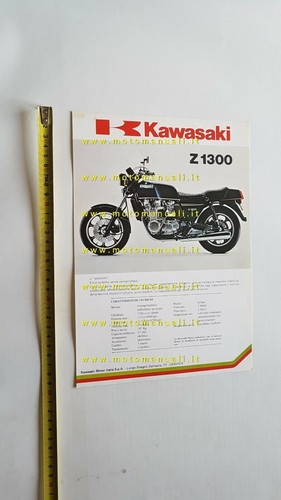 Kawasaki 1300 1980 depliant - 1980,