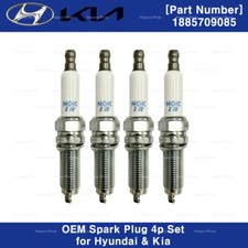 Genuine OEM Candela 4 pz Set 1885709085 per Hyundai Genesis G70 Kia Optima