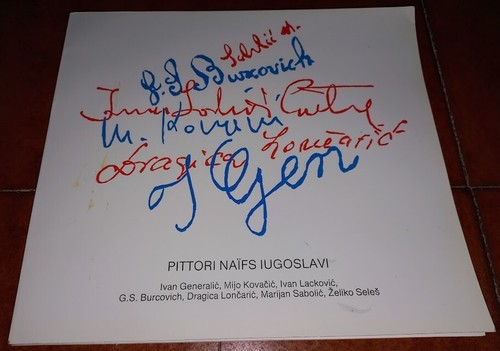 Pittori naifs naïfs iugoslavi - pittori,