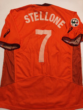 Maglia Reggina indossata match worn Stellone Rara arancione 