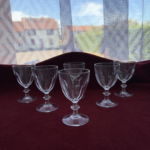 Verres vin blanc cristal - blanc,