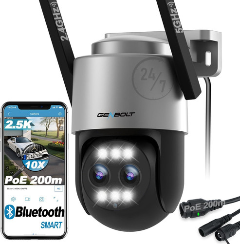Ptz telecamera wifi - 2.5k,