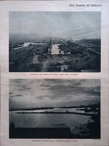 Stampa del 1928 porto - del, di