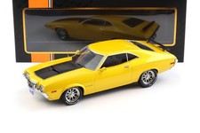 1:18 IXO Ford Gran Torino Sport 2 porte 1972 giallo metallizzato/nero opaco
