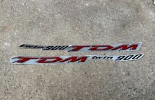Adesivi TDM 900 2002 2005 argento interno rosso
