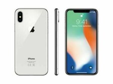Apple iPhone X - 256GB - Argento (Sbloccato)  ricondizionato eccellente