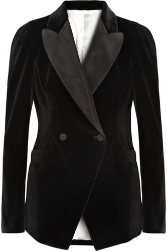 Donna velluto cappotto - donna, blazer