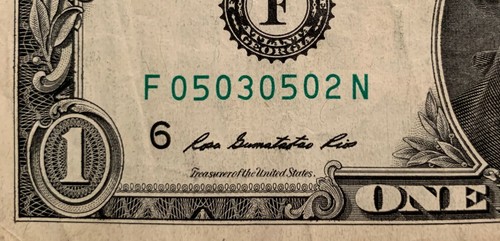Banconota dollaro 2013 - 1,