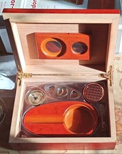 Humidor set legno - humidor,