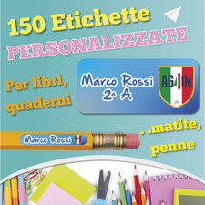 Etichette scuola adesive