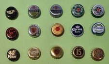 Lotto 15 tappi birre ESTERE