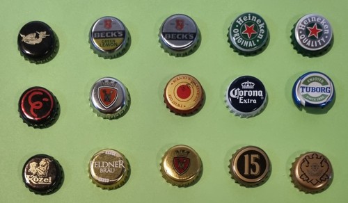 Lotto tappi birre - tappi, estere