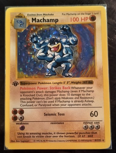 Machamp prima edizione - prima,