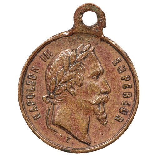 1859 francia piccola - 1859, medaglia