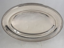 Christofle Perles, plat ovale