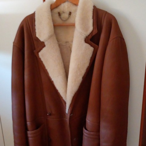 Cappotto uomo pelle - in, marrone