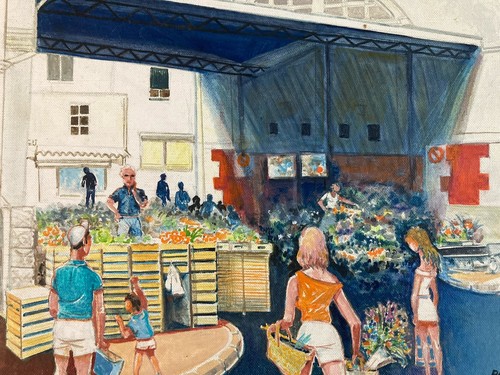 Bella pittura olio cartone - bella,