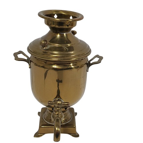 Samovar russo miniatura ottone
