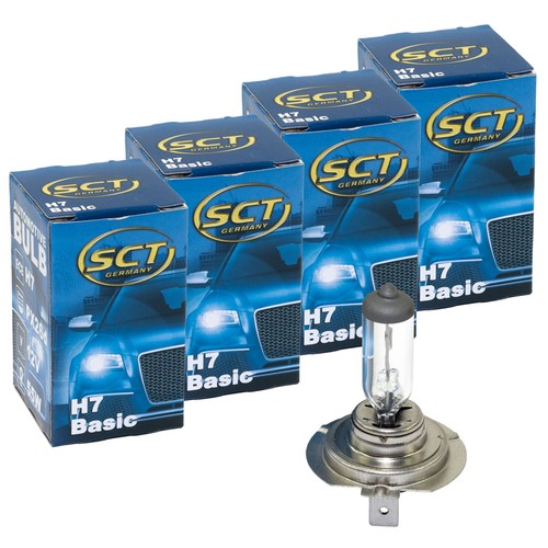 Lampadina basic 12v - h7, 4x