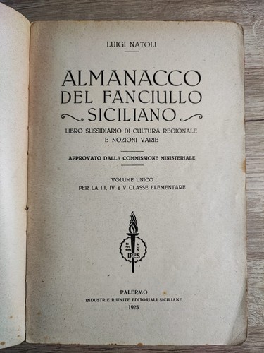 Libro luigi natoli almanacco - libro,