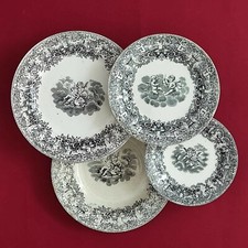 Posto tavola 4 piatti - Richard / Giachery - dec. Amori - Fine '800 / Primi '900