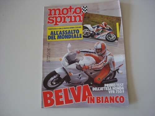 Motosprint 1986 prove moto - motosprint,