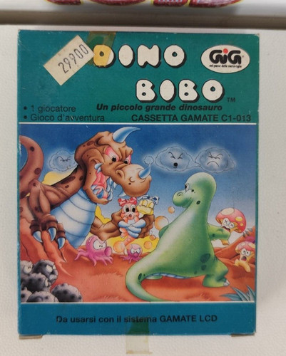 Dino bobo bibo gig - bobo, cassetta