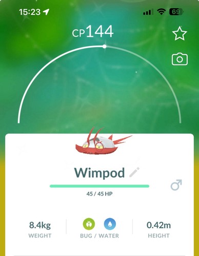 Shiny wimpod pokemon gen7 - pokemon,