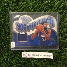 Joel Embiid 2023-24 Panini Crown Royale #MM-EMB Monarch Jersey Patch