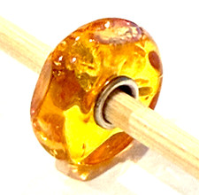 TROLLBEADS Ambra Unica Rara