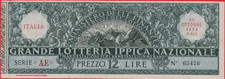 BIGLIETTO LOTTERIA IPPICA DI