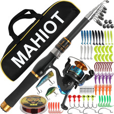 Kit Completo Di Canna Da Pesca