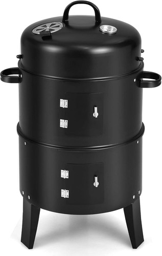 Outdoor smoker grill - outdoor,
