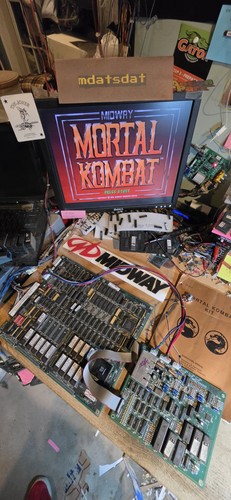Mortal kombat pcb jamma - kombat, 1