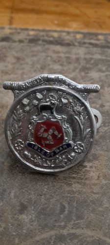 Isle man bike badge safety - man,