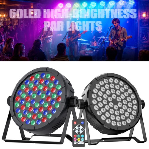 72w led par - 2x, 60