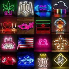 Insegna LED al neon luce USB