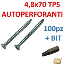 VITE VITI AUTOPERFORANTI TPS X