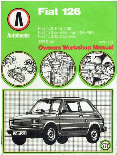 Manuale officina fiat - fiat, 126