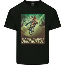 T-shirt maglietta uomo cotone downhill mountain bike DH ciclismo bicicletta