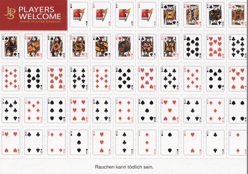 Cartolina john player - -,