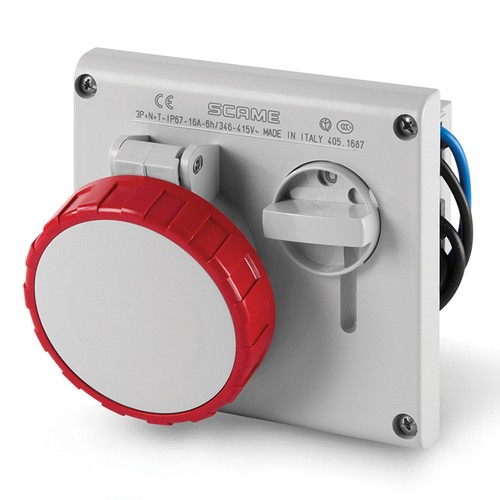 Scame 405 3286 - scame, presa