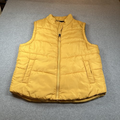 Gilet imbottito cammello rosso