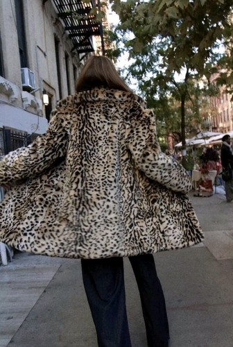 Cappotto pelliccia sintetica - pelliccia,