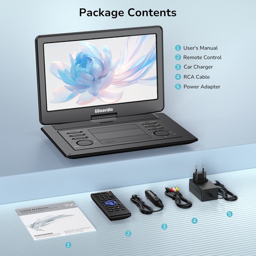 Lettore dvd portatile - lettore, 15.6"